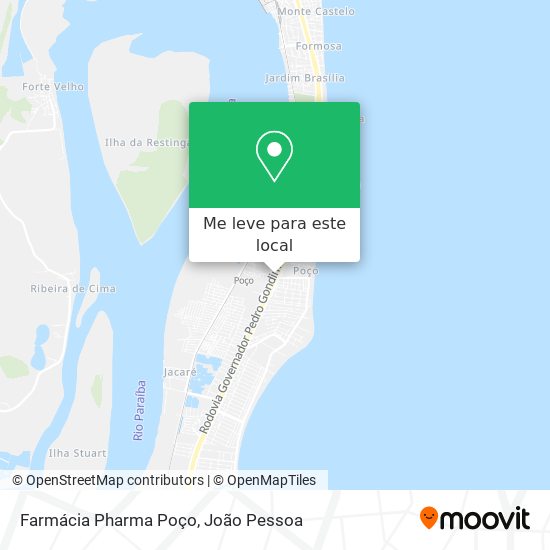 Farmácia Pharma Poço mapa