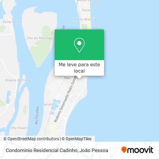 Condominio Residencial Cadinho mapa
