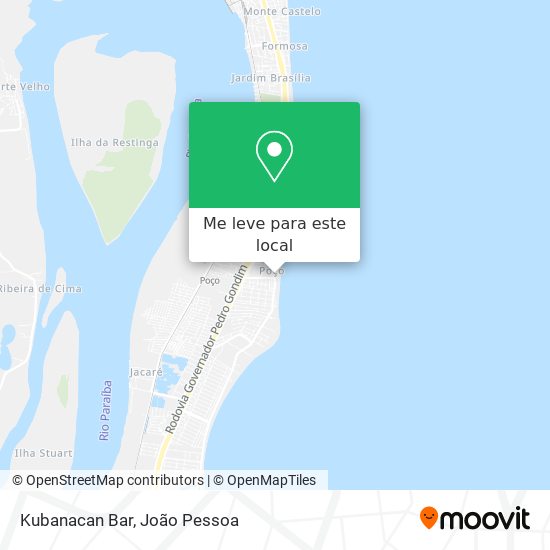 Kubanacan Bar mapa