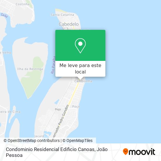 Condominio Residencial Edificio Canoas mapa