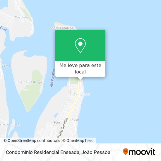 Condomínio Residencial Enseada mapa