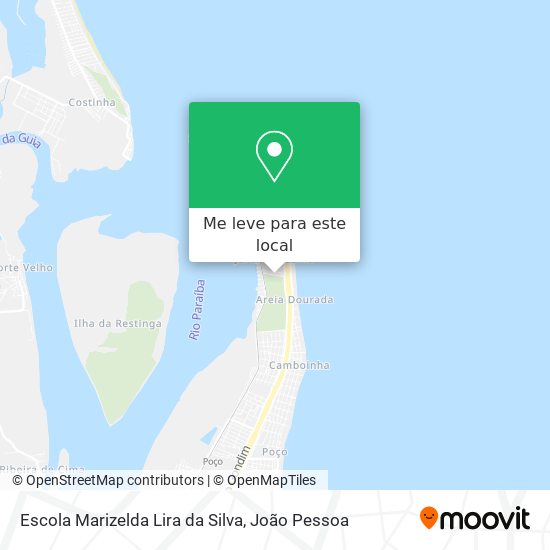 Escola Marizelda Lira da Silva mapa