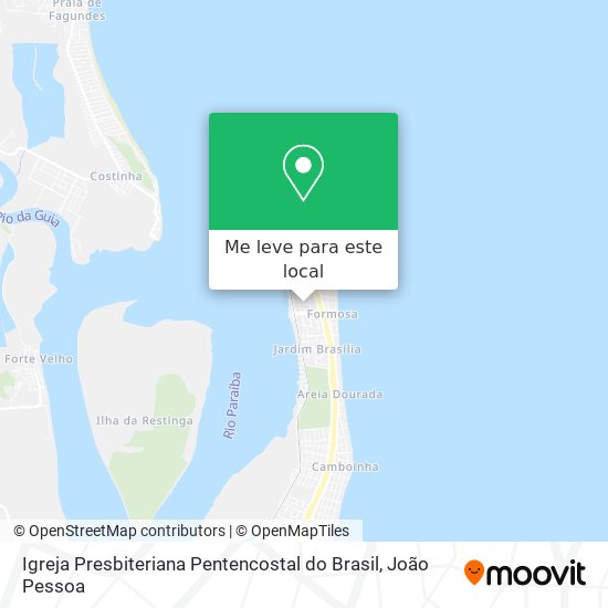 Igreja Presbiteriana Pentencostal do Brasil mapa