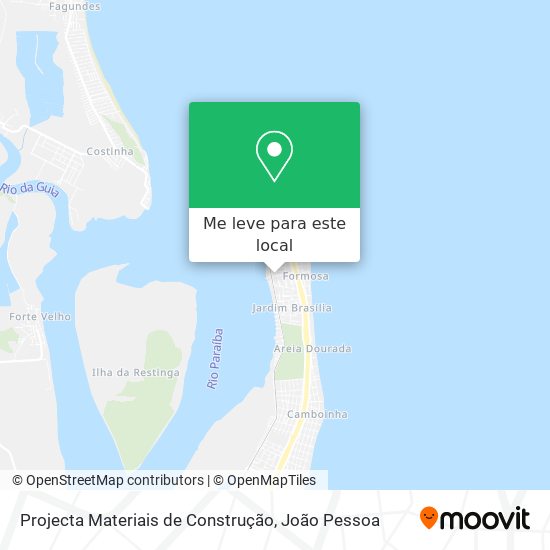 Projecta Materiais de Construção mapa