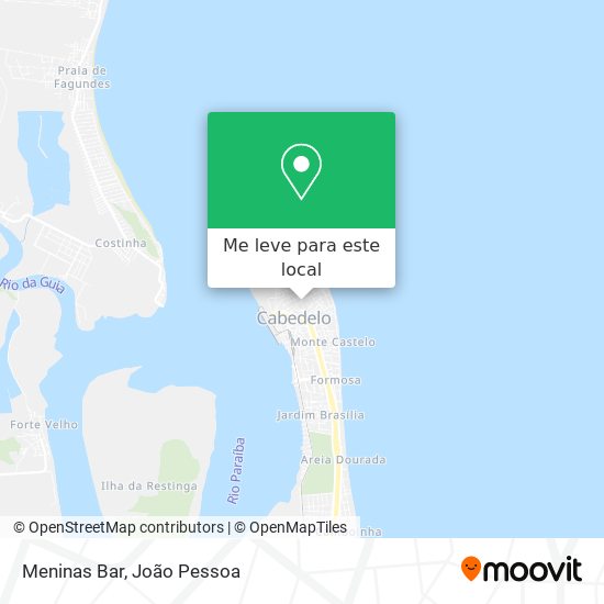 Meninas Bar mapa