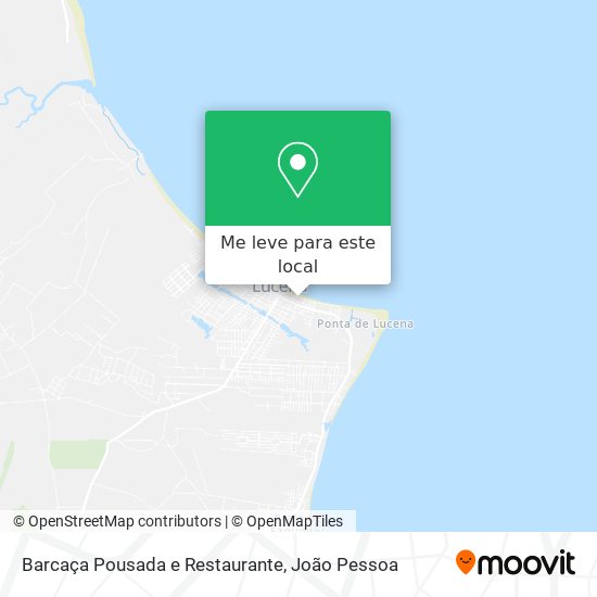 Barcaça Pousada e Restaurante mapa