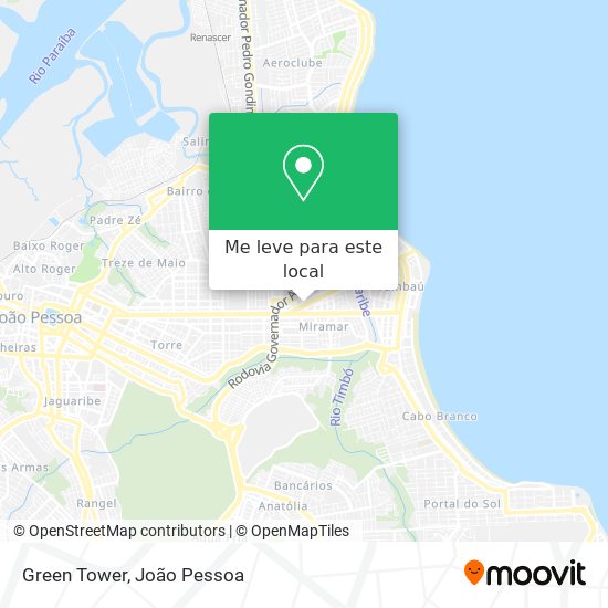 Green Tower mapa