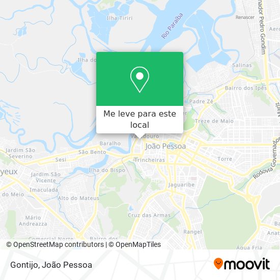 Gontijo mapa