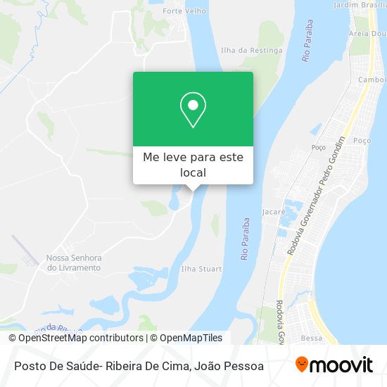 Posto De Saúde- Ribeira De Cima mapa