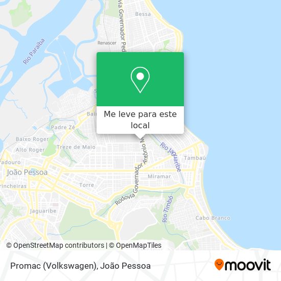 Promac (Volkswagen) mapa
