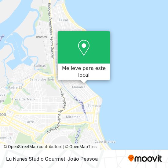 Lu Nunes Studio Gourmet mapa