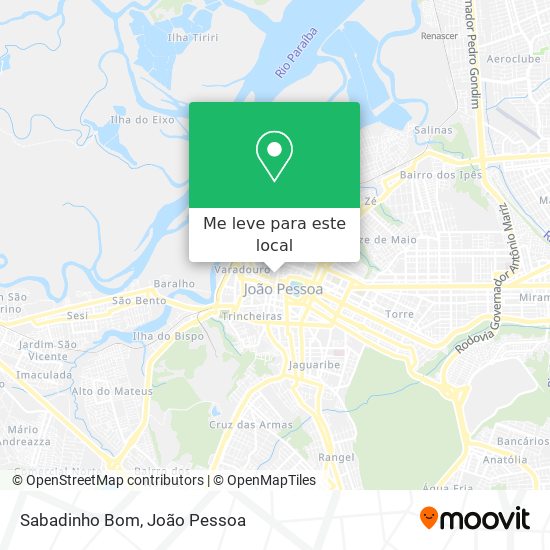 Sabadinho Bom mapa