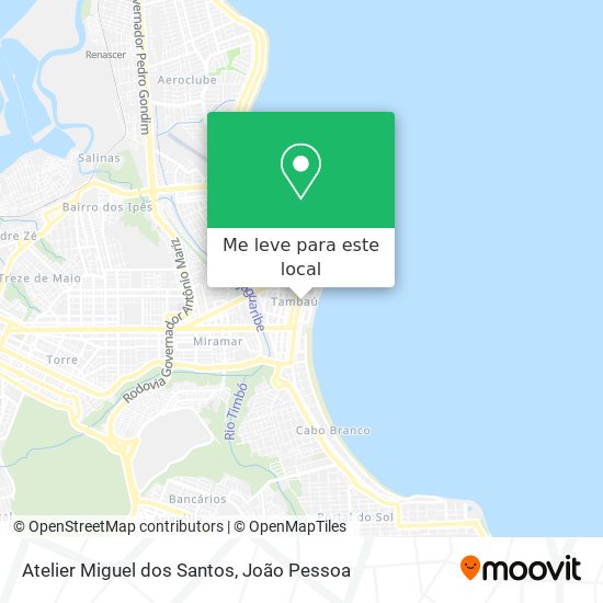 Atelier Miguel dos Santos mapa
