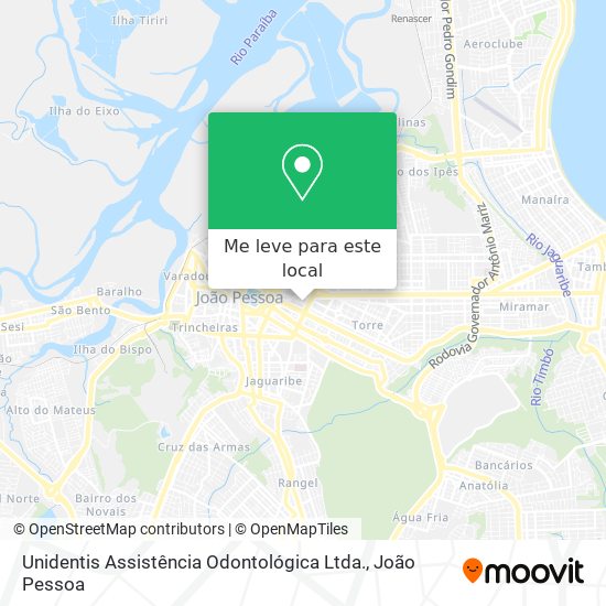 Unidentis Assistência Odontológica Ltda. mapa