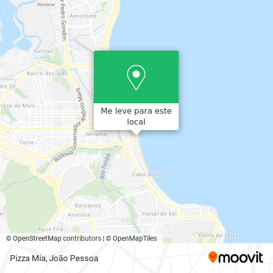 Pizza Mia mapa