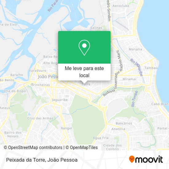 Peixada da Torre mapa