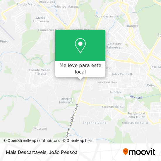 Mais Descartáveis mapa
