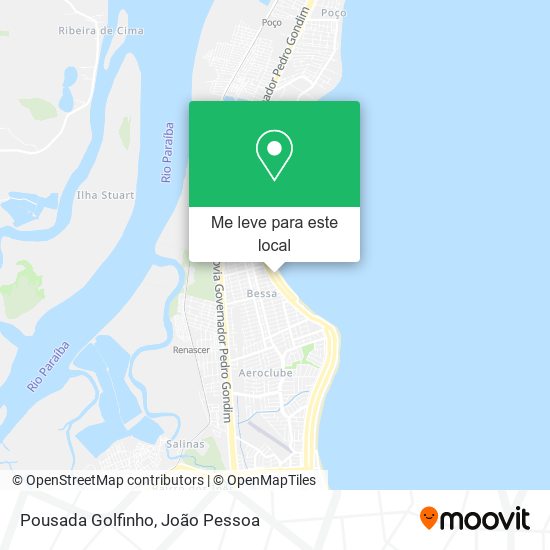 Pousada Golfinho mapa