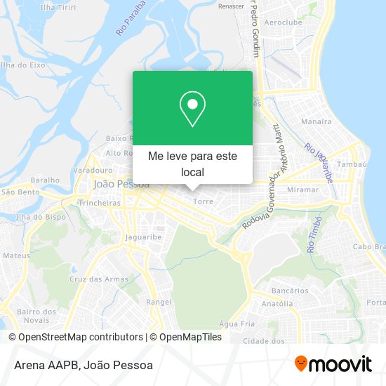 Arena AAPB mapa