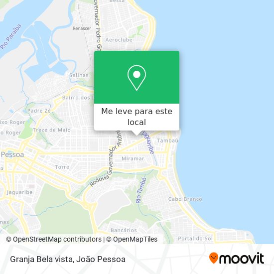 Granja Bela vista mapa