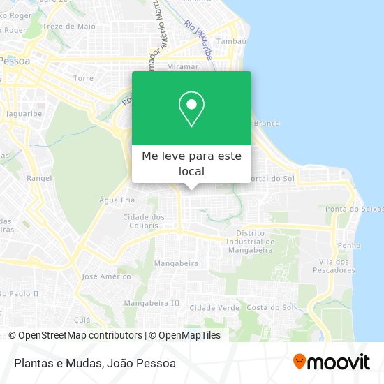 Plantas e Mudas mapa