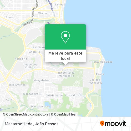 Masterboi Ltda. mapa