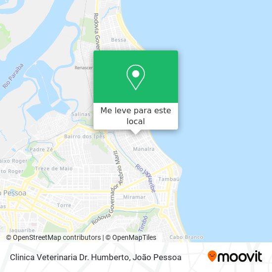 Clinica Veterinaria Dr. Humberto mapa