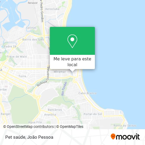 Pet saúde mapa