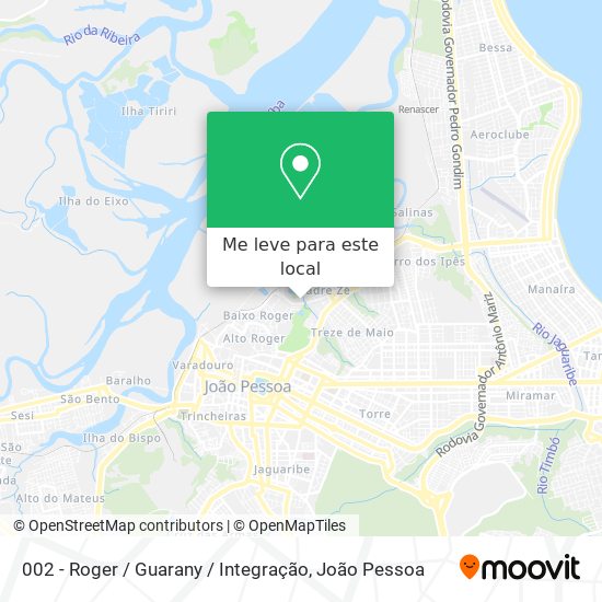 002 - Roger / Guarany / Integração mapa