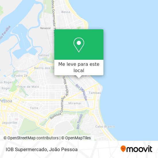 IOB Supermercado mapa