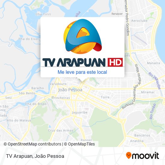 TV Arapuan was live., By TV Arapuan