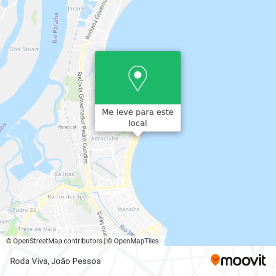 Roda Viva mapa