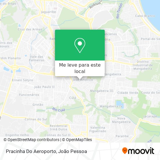 Pracinha Do Aeroporto mapa