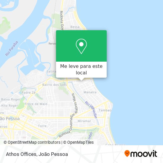 Athos Offices mapa