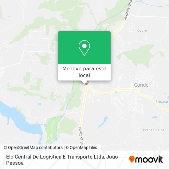 Elo Central De Logística E Transporte Ltda mapa