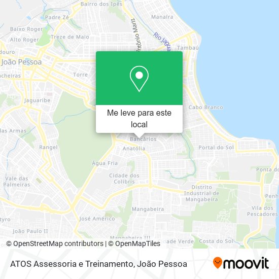 ATOS Assessoria e Treinamento mapa