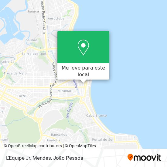L'Equipe Jr. Mendes mapa