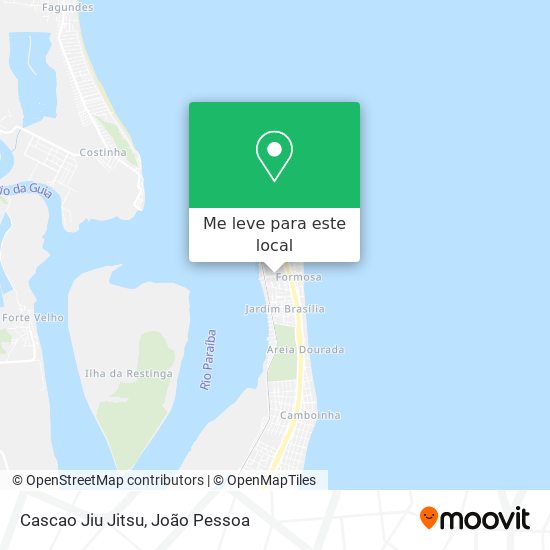 Cascao Jiu Jitsu mapa