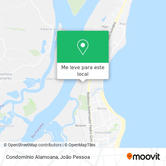 Condomínio Alamoana mapa