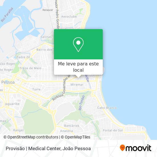 Provisão | Medical Center mapa