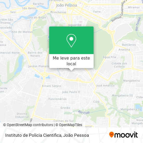 Instituto de Policia Cientifica mapa