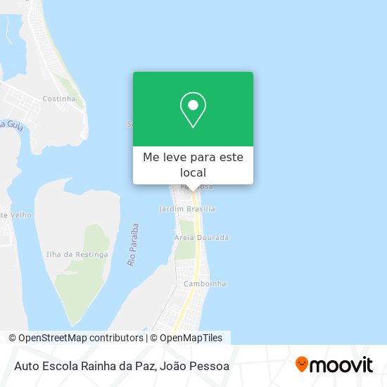 Auto Escola Rainha da Paz mapa