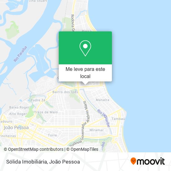 Sólida Imobiliária mapa