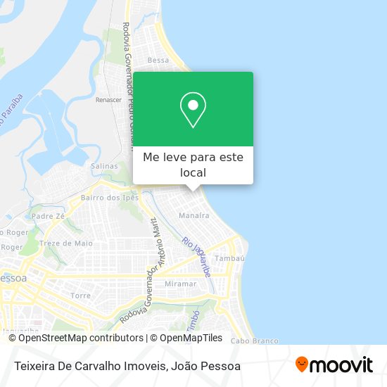 Teixeira De Carvalho Imoveis mapa