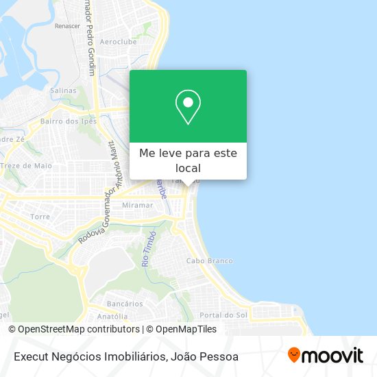 Execut Negócios Imobiliários mapa