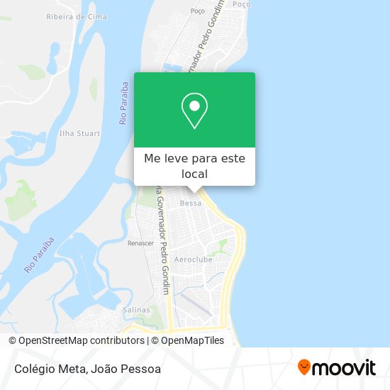 Colégio Meta mapa