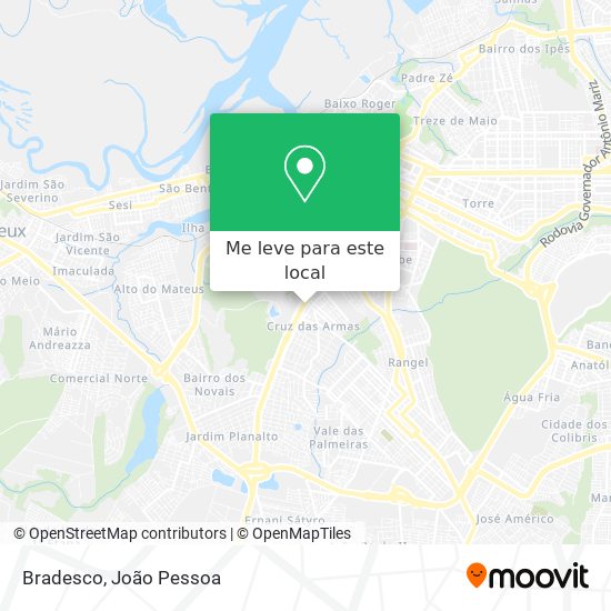 Bradesco mapa