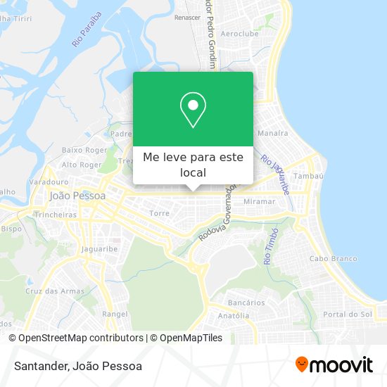 Santander mapa