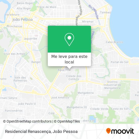 Residencial Renascença mapa