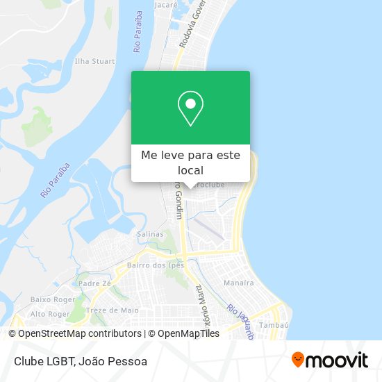Clube LGBT mapa
